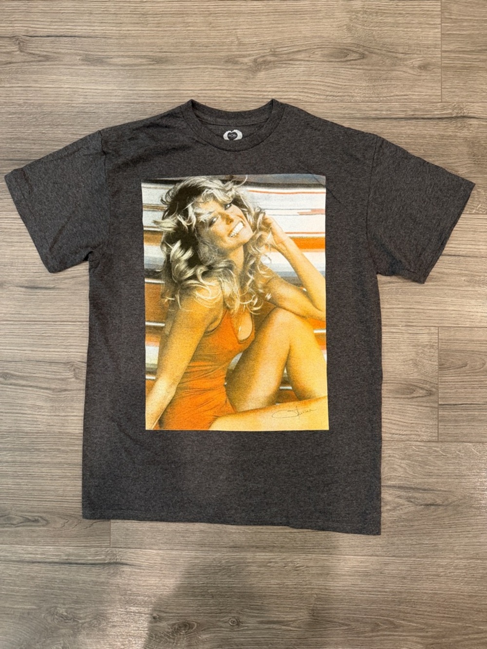 The Farrah Fawcett Foundation Iconic Photo Tee Men’s Size Medium